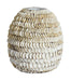 Light & Living Vaas Sarria Schelpen, 35cm - Crème - Rond