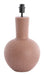 Light & Living Lampvoet Ulloa Keramiek, 52cm - Oud Roze (excl. kap) - Rond