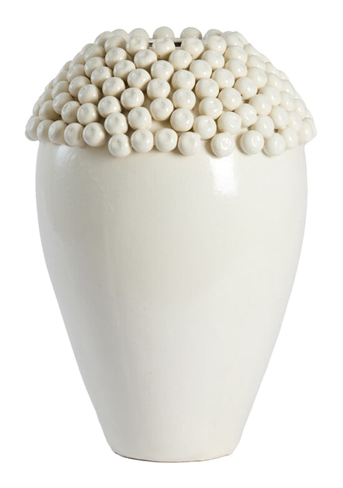Light & Living Vaas Lovro Keramiek, 57cm - Crème - Rond