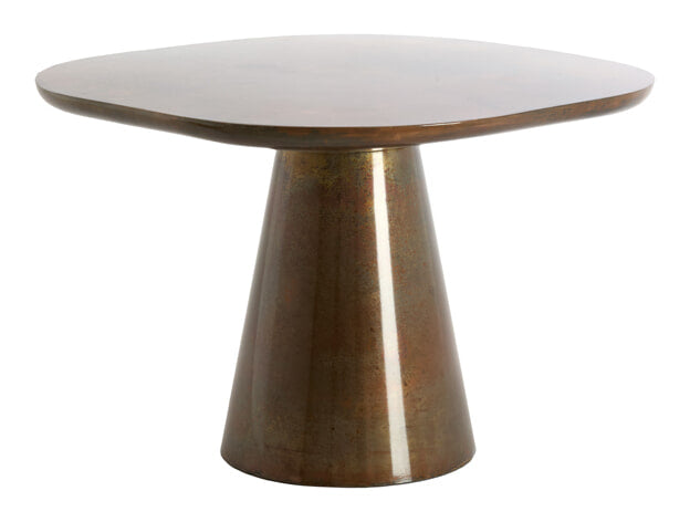 Light & Living Bijzettafel Abala 60 x 60cm - Koper/Brons - Rond