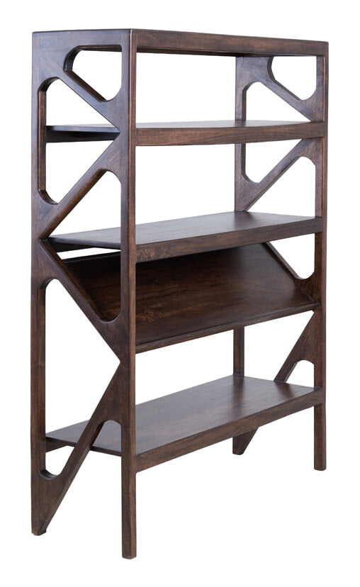 Light & Living Wandkast Yuki Mangohout, 160 x 120cm - Chocoladebruin