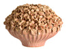 Light & Living Decoratieve Vaas Lirien Keramiek, 23cm - Roze - Rond
