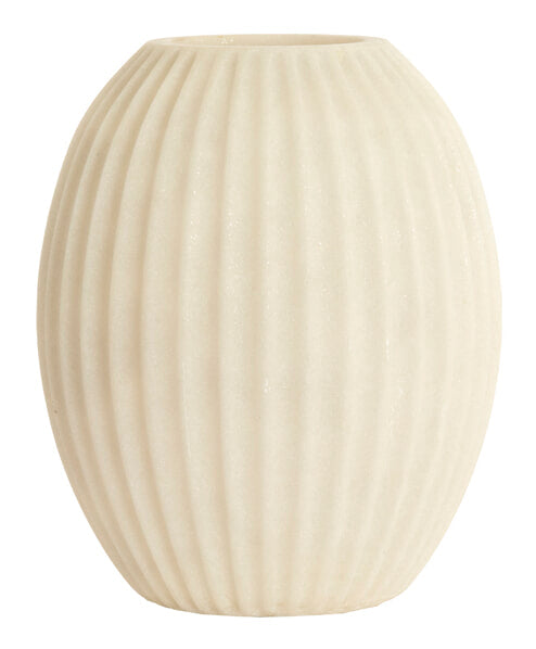 Light & Living Vaas Miralli 36cm - Crème - Ovaal