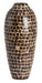 Light & Living Vaas Tudela Mozaïek, 50cm - Donkerbruin - Rond