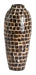 Light & Living Vaas Tudela Mozaïek, 40cm - Donkerbruin - Rond
