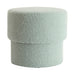 Light & Living Poef Muno 50cm - Lichtblauw - Rond