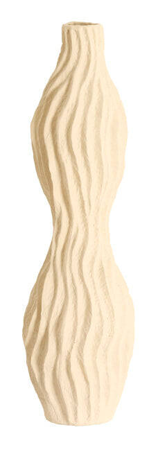 Light & Living Vaas Vania Keramiek, 76cm - Crème - Organisch