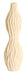 Light & Living Vaas Vania Keramiek, 76cm - Crème - Organisch
