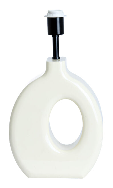 Light & Living Lampvoet Kanti 43cm - Crème (excl. kap)