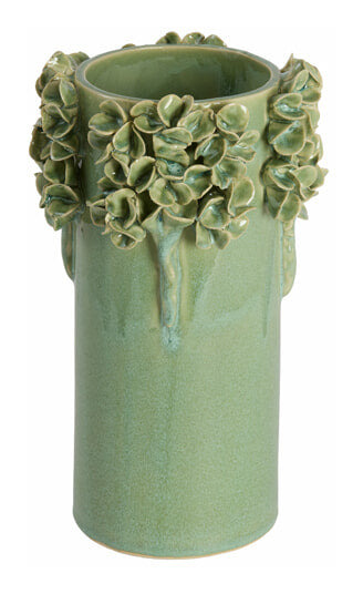 Light & Living Vaas Luserna Keramiek, 24cm - Mintgroen - Rond