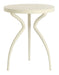 Light & Living Ronde Bijzettafel Bodin Ø40cm - Crème