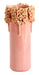 Light & Living Vaas Luserna Keramiek, 31cm - Roze - Rond