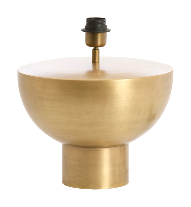 Light & Living Lampvoet Ismara 25cm - Antiek Brons (excl. kap) - Rond