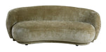 Light & Living Organische Bank Uvita Velvet, 191cm - Groen