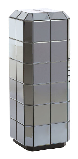 Light & Living Zuil Luciano Glas, 100cm hoog - Smoke