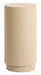 Light & Living Zuil Aluria 60cm hoog - Lichtgrijs - Rond