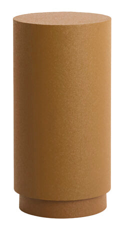 Light & Living Zuil Aluria 60cm hoog - Karamel - Rond
