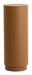 Light & Living Zuil Aluria 80cm hoog - Karamel - Rond