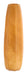 Light & Living Vaas Bradley Glas, 60cm - Karamel - Rond