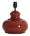 Light & Living Lampvoet Verde Glas, 33cm - Bruin (excl. kap) - Organisch