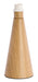 Light & Living Lampvoet Dinan Houtlook, 33cm - Naturel (excl. kap) - Rond