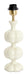 Light & Living Lampvoet Caldas 29cm - Crème (excl. kap) - Rond