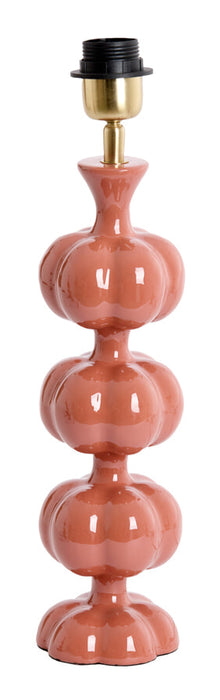 Light & Living Lampvoet Caldas 38cm - Terra (excl. kap) - Rond