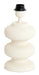 Light & Living Lampvoet Soroca 24cm - Mat Crème (excl. kap) - Organisch