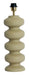 Light & Living Lampvoet Soroca 42cm - Mat Bruin/Grijs (excl. kap) - Rond