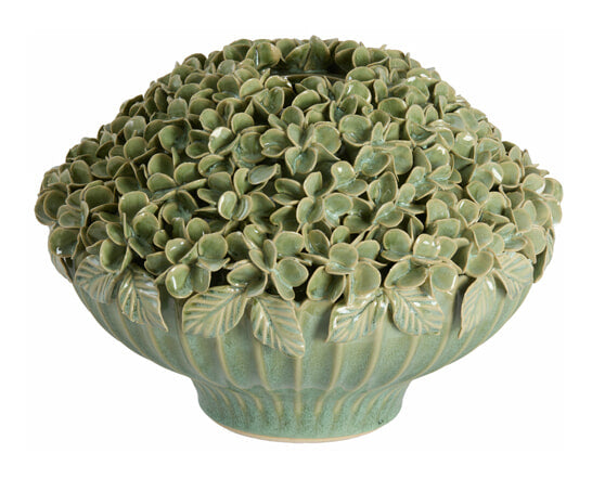 Light & Living Vaas Lirien Keramiek, 23cm - Mintgroen - Rond