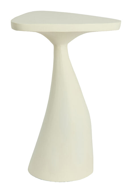 Light & Living Organische Bijzettafel Varoli 33 x 33cm - Mat Crème