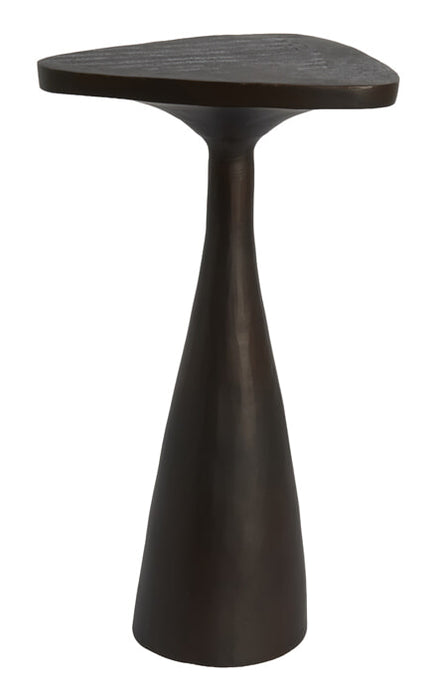Light & Living Organische Bijzettafel Varoli 33 x 33cm - Mat Bruin-Brons