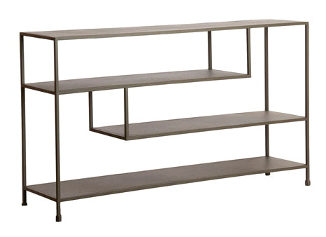 Light & Living Sidetable Ylaya 140cm - Mat Bruin