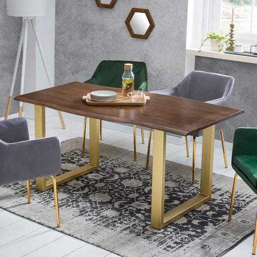 Artistiq Eettafel Tahisha Acaciahout, 160 x 85cm - Bruin