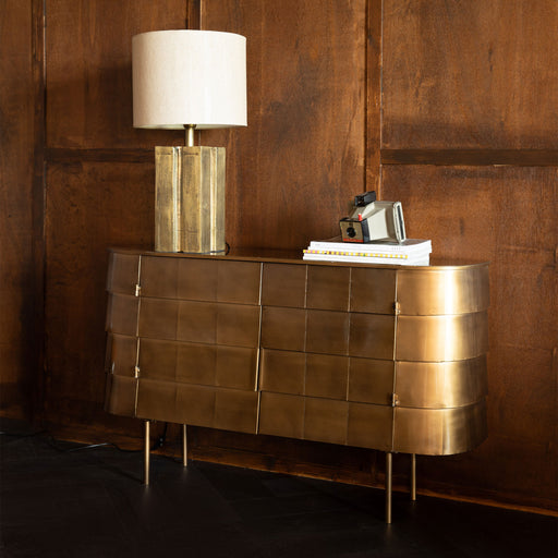 Dutchbone Dressoir Hanna 117cm - Goud