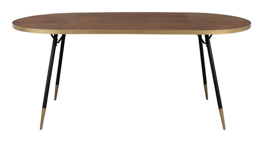 ZILT Eettafel Raziel, 200 x 90cm - Hout - Ovaal