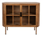 ZILT Dressoir Horacio Rubberhout, 100cm - Bruin
