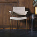 Dutchbone Eetkamerstoel Portland Geweven stof - Beige