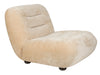 Dutchbone Fauteuil Wyatt Velvet - Beige