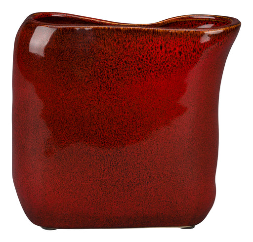 Dutchbone Vaas Edna 18cm - Rood
