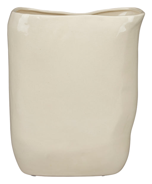 Dutchbone Vaas Edna 31cm - Beige