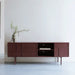 ZILT TV-meubel Chisholm 160cm - Rood
