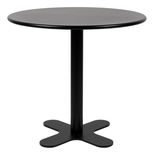 ZILT Ronde Outdoor Bistrotafel Yusuf 80cm - Zwart
