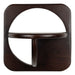ZILT Wandplank Falynn Walnootlook, Set van 2 stuks - Bruin - ThatLyfeStyle