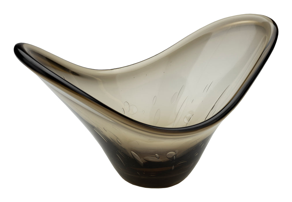 Dutchbone Schaal Dale Glas - Groen