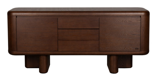 Dutchbone TV-meubel Herman Walnootlook, 160cm - Bruin - ThatLyfeStyle