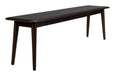 Dutchbone Bankje Elroy Hout, 160cm - Bruin