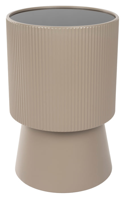 ZILT Ronde Bijzettafel Lesha 33cm - Beige