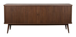 Zuiver TV-meubel Barbier Walnoothout, 180cm - Bruin