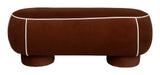 ZILT Hocker Jannetta 121 x 44cm - Rood